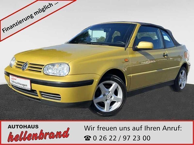 Volkswagen Golf IV Cabriolet 1.6 &apos, Avantgarde&apos,